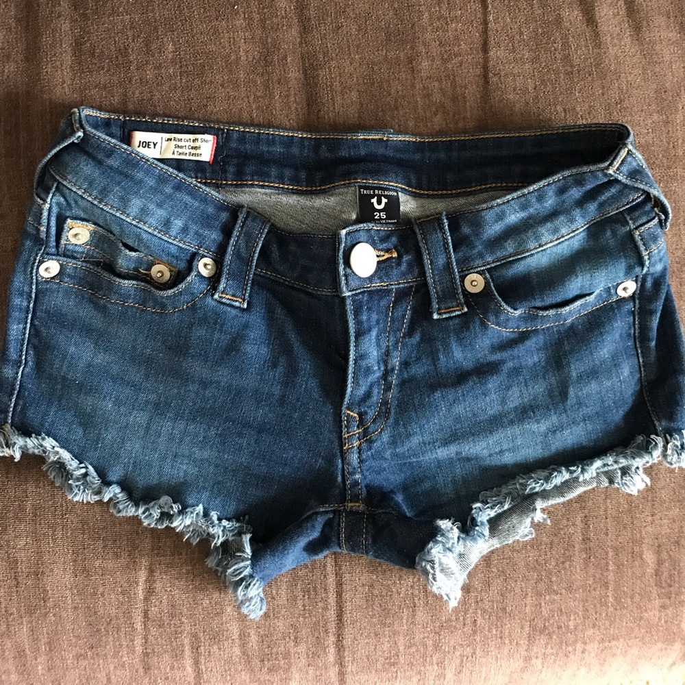 Size 25 (Women) Denim True Religion Shorts
